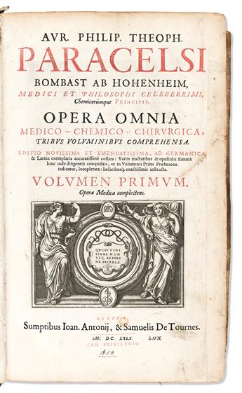 Paracelsus (1493-1541) Opera Omnia.